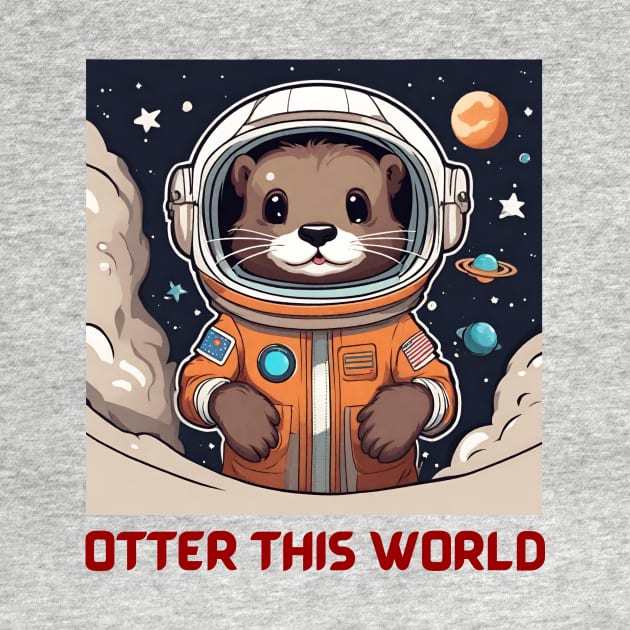 Otter this World | Otter Pun by Allthingspunny